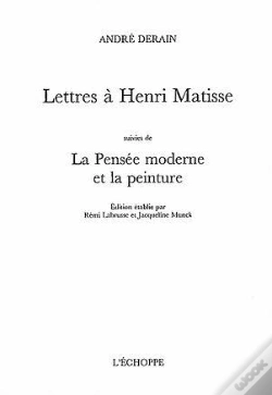 Capa do artigo Lettres A Henri Matisse