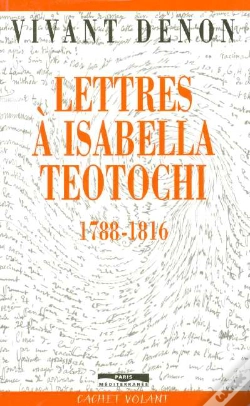 Capa do artigo Lettres A Isabella Teotochi, 1788-1816