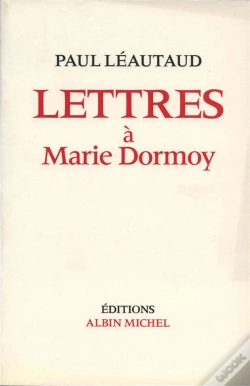 Capa do artigo Lettres À Marie Dormoy