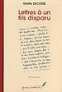 Lettres À Un Fils Disparu - Preview