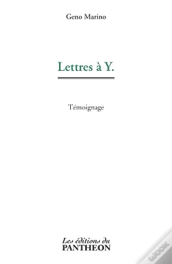 Capa do artigo Lettres À Y.