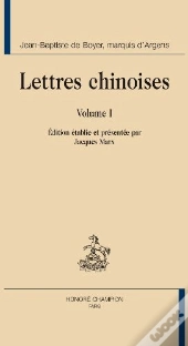 Lettres Chinoises Tome 1