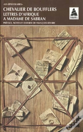 Lettres D'Afrique À Madame De Sabran