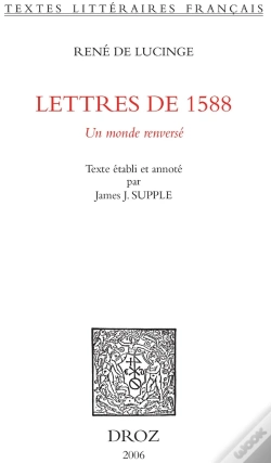 Capa do artigo Lettres De 1588 : Un Monde Renverse