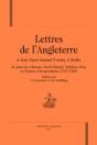 Lettres De L'Angleterre À Jean Henri Samuel Formey A Berlin ; De Jean Des Champs, David Durand, Mathieu Maty Et D'Autres - Preview