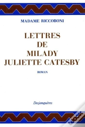 Capa do artigo Lettres De Milady Juliette Catesby