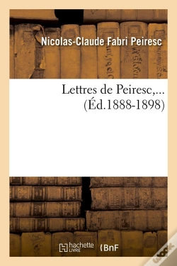 Capa do artigo Lettres De Peiresc Edition 1888 1898