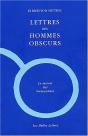 Lettres Des Hommes Obscurs - Preview