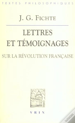 Capa do artigo Lettres Et Témoignages Sur La Révolution Française