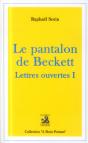 Lettres Ouvertes T.1 ; Le Pantalon De Bckett - Preview