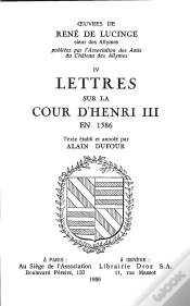 Capa do artigo Lettres Sur La Cour D