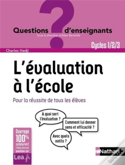 Capa do artigo L'Evaluation A L'Ecole - Questions D'Enseignant - 2018