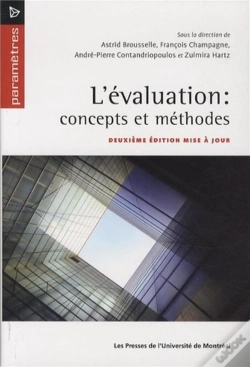 Capa do artigo L'Evaluation : Concepts Et Methodes 2e Edition