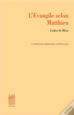Capa do artigo L'Évangile Selon Matthieu : Codex De Bèze