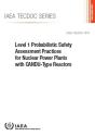 Level 1 Probabilistic Safety Assessment Practices For Nuclear Power Plants With Candu-Type Reactors - Preview