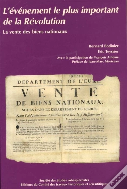 Capa do artigo L'Événement Le Plus Important De La Révolution ; La Vente Des Biens Nationaux ; 1790-1867
