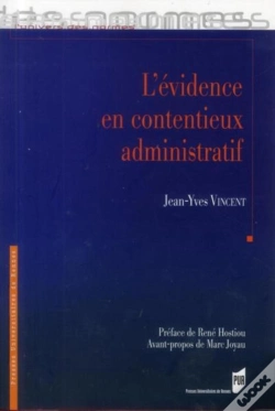 Capa do artigo L'Évidence En Contentieux Administratif