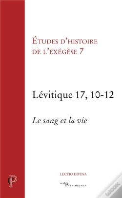 Capa do artigo Levitique 17, 10-12