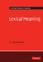 Lexical Meaning - Preview