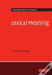 Capa do artigo Lexical Meaning