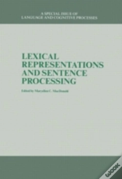 Capa do artigo Lexical Representations And Sentence Processing