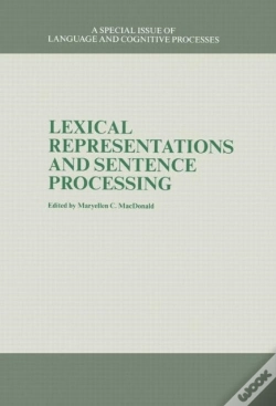 Capa do artigo Lexical Representations And Sentence Processing