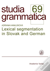 Capa do artigo Lexical Segmentation In Slovak And German