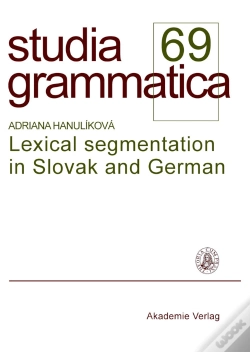 Capa do artigo Lexical Segmentation In Slovak And German
