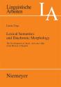 Lexical Semantics And Diachronic Morphology - Preview