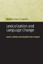 Lexicalization And Language Change - Preview