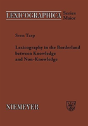 Lexicography In The Borderland Between Knowledge And Non-Knowledge - Preview