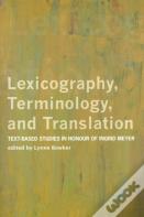 Lexicography, Terminology, And Translation