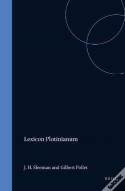 Capa do artigo Lexicon Plotinianum