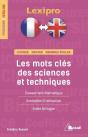 Lexipro : Français/Anglais ; Les Mots Clés Des Sciences Et Techniques - Preview
