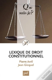 Lexique De Droit Constitutionnel (4e Édition)