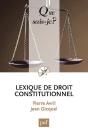 Lexique De Droit Constitutionnel (5e Édition) - Preview