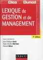 Lexique De Gestion Et De Management - 9e Ed. - Preview