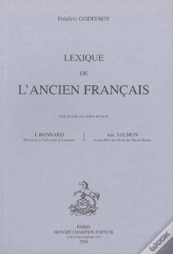 Capa do artigo Lexique De L'Ancien Francais