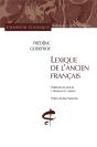 Lexique De L'Ancien Français - Preview