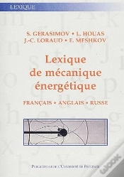 Capa do artigo Lexique De Mecanique Energetique. Francais-Anglais-Russe