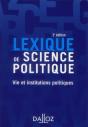 Lexique De Science Politique (2e Édition) - Preview