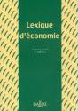 Lexique D'Economie 6e Edition - Preview