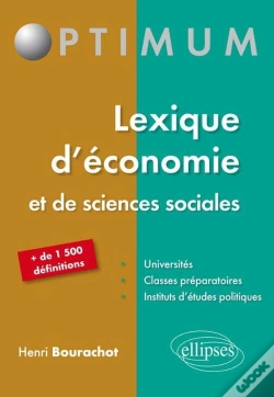 Capa do artigo Lexique D'Économie Et De Sciences Sociales