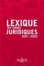Lexique Des Termes Juridiques 2021-2022 - 29e Ed. - Preview