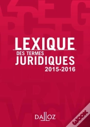 Capa do artigo Lexique Des Termes Juridiques (23e Édition)