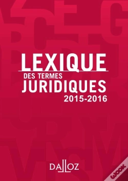 Capa do artigo Lexique Des Termes Juridiques (23e Édition)