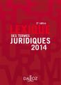 Lexique Des Termes Juridiques (Édition 2014) - Preview
