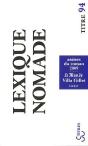 Lexique Nomade ; Assises Du Roman (Édition 2009) - Preview