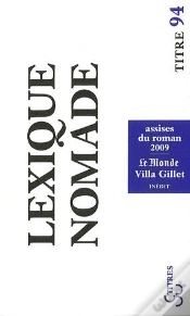 Capa do artigo Lexique Nomade ; Assises Du Roman (Édition 2009)