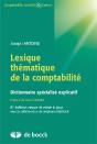 Lexique Thématique De La Comptabilité - Preview